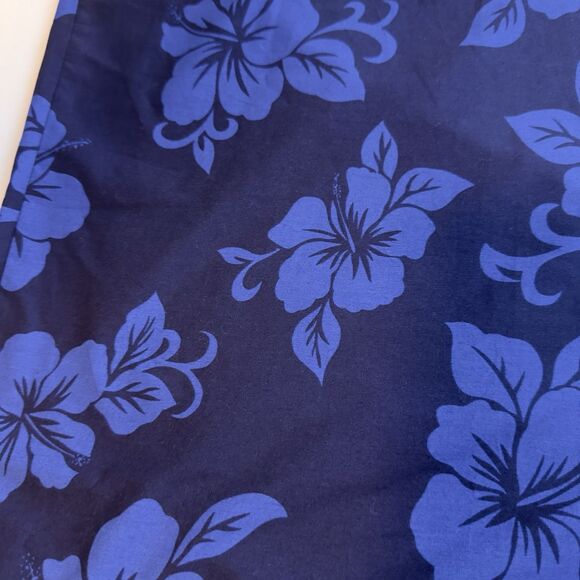 KY's Men’s Hawaii Beer Shirt Size L Button Down Short Sleeve Pocket Blue - Picture 8 of 8